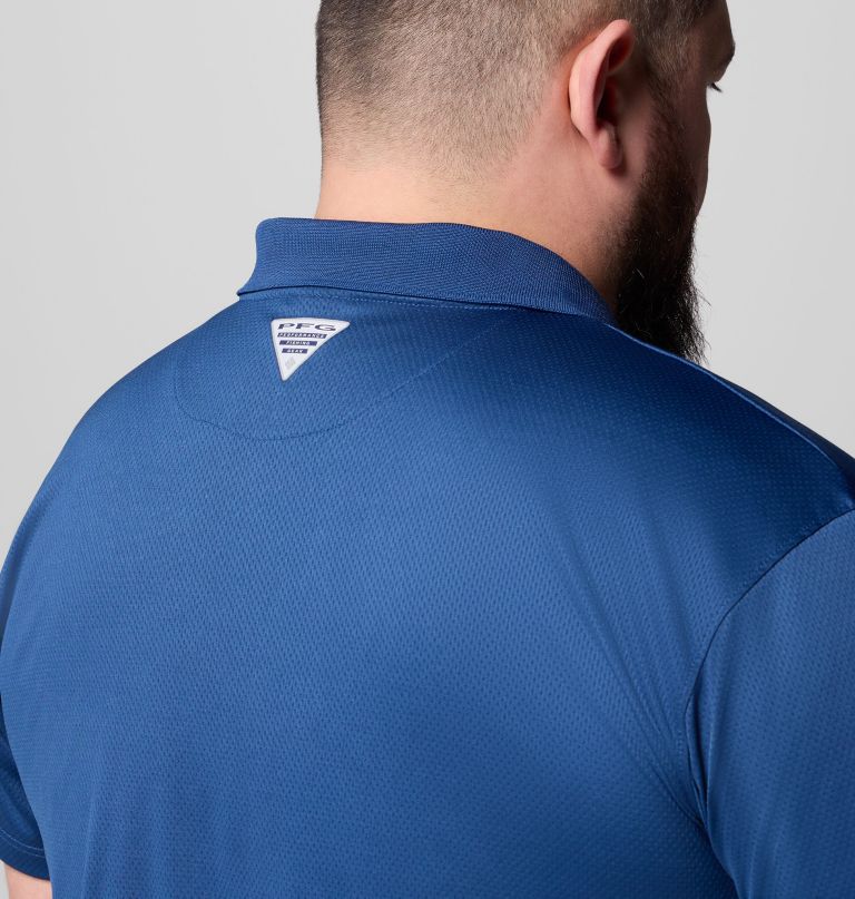 pfg solar stream poloshirt voor heren - grote maten
