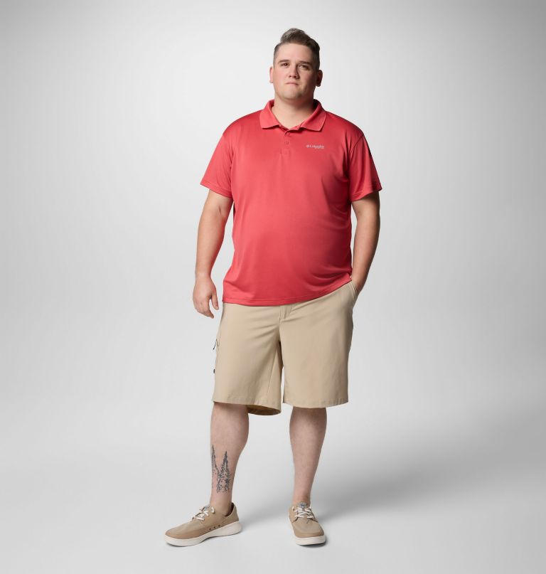 pfg solar stream poloshirt voor heren - grote maten