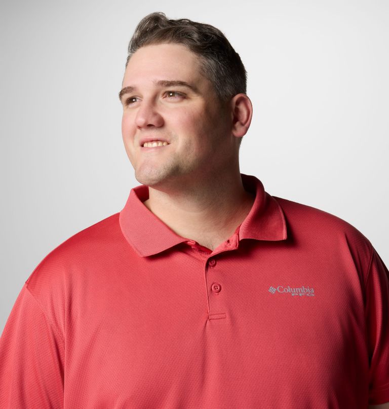 pfg solar stream poloshirt voor heren - grote maten