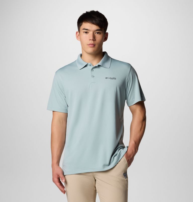 pfg solar stream poloshirt voor heren - lang