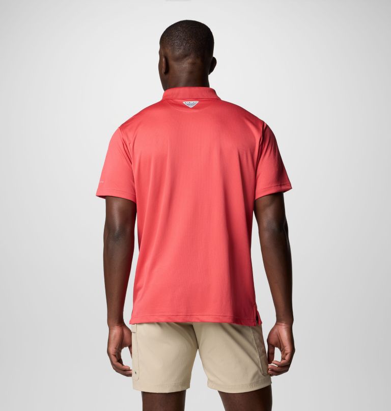 pfg solar stream poloshirt voor heren - lang