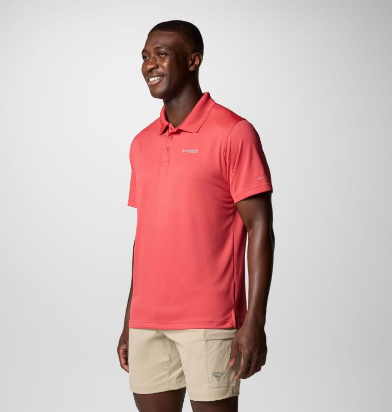 pfg solar stream poloshirt voor heren - lang
