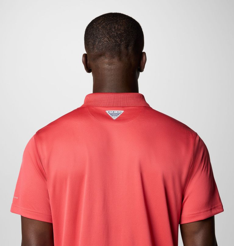 pfg solar stream poloshirt voor heren - lang