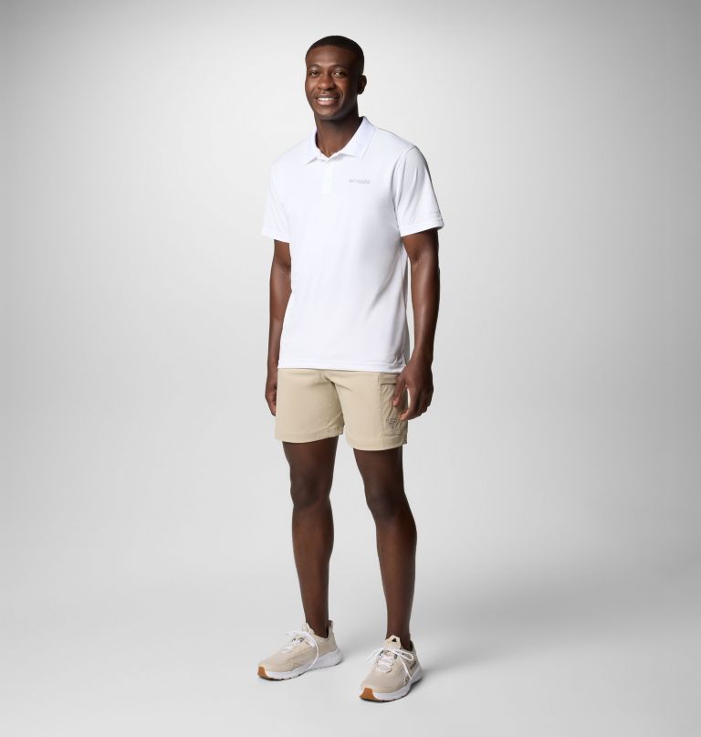 pfg solar stream poloshirt voor heren - lang