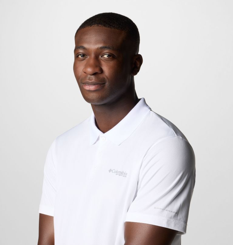 pfg solar stream poloshirt voor heren - lang