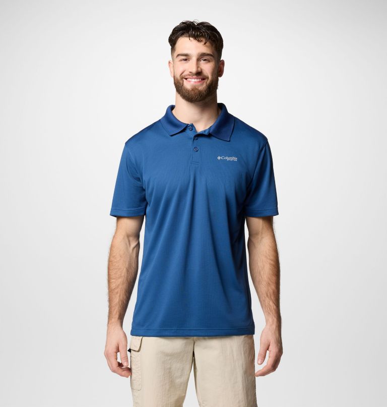 pfg solar stream poloshirt voor heren - lang
