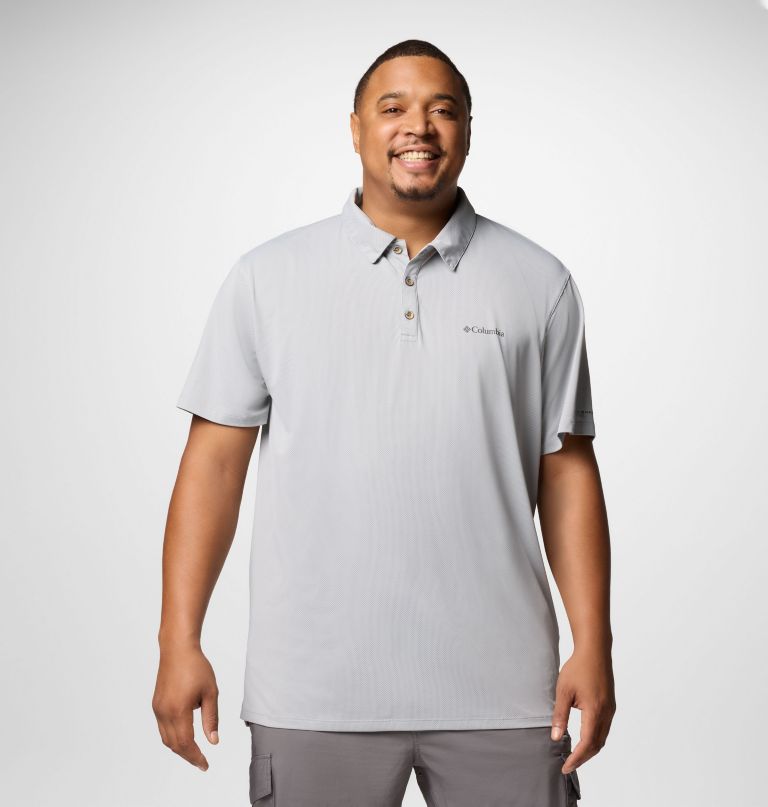 heren tech trail utility polo - groot