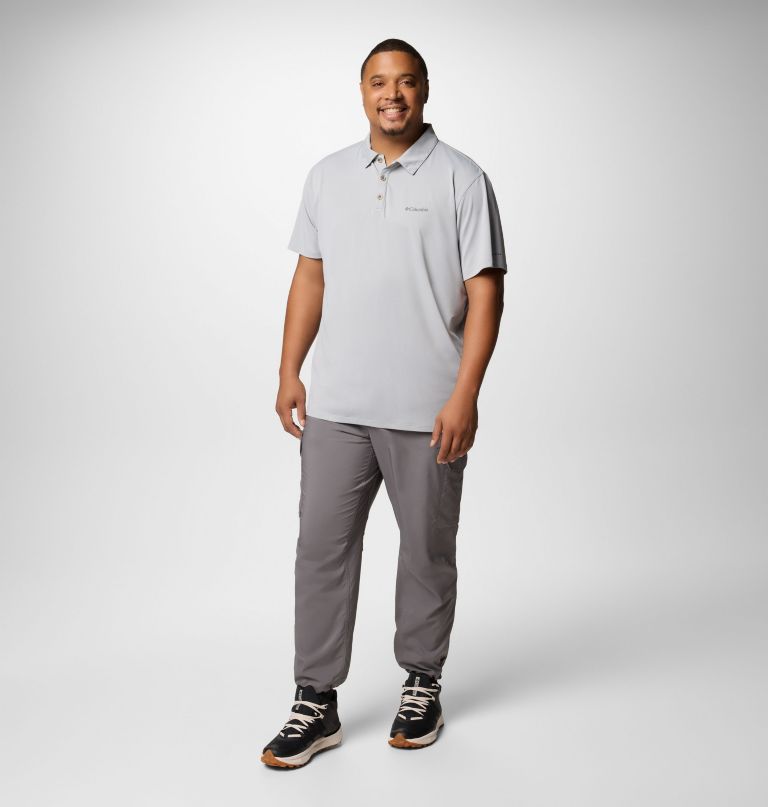 heren tech trail utility polo - groot