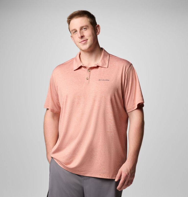 heren tech trail utility polo - groot