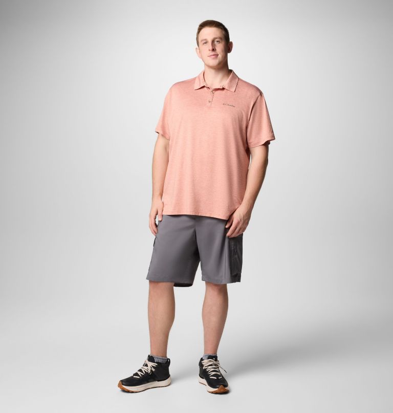 heren tech trail utility polo - groot