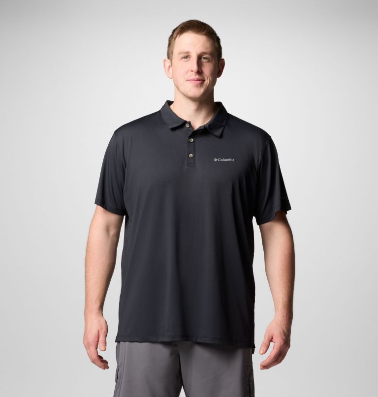 heren tech trail utility polo - groot
