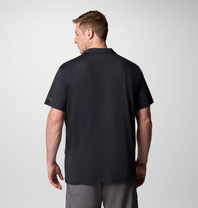 heren tech trail utility polo - groot