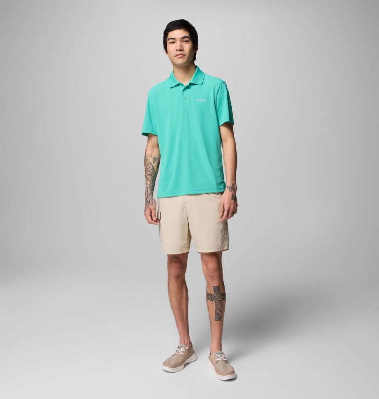 heren freezer poloshirt - lang