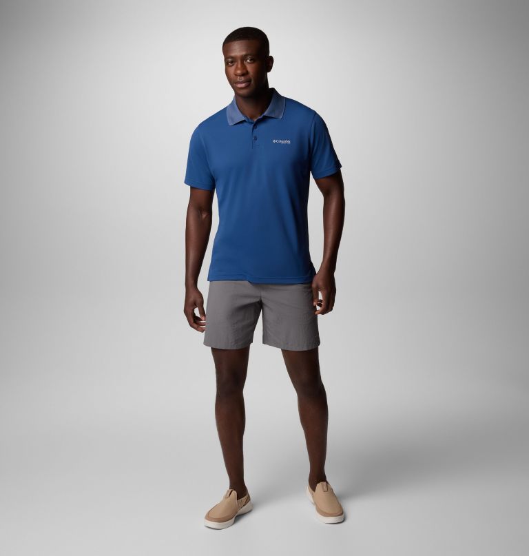 heren freezer poloshirt - lang