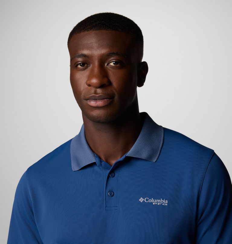 heren freezer poloshirt - lang