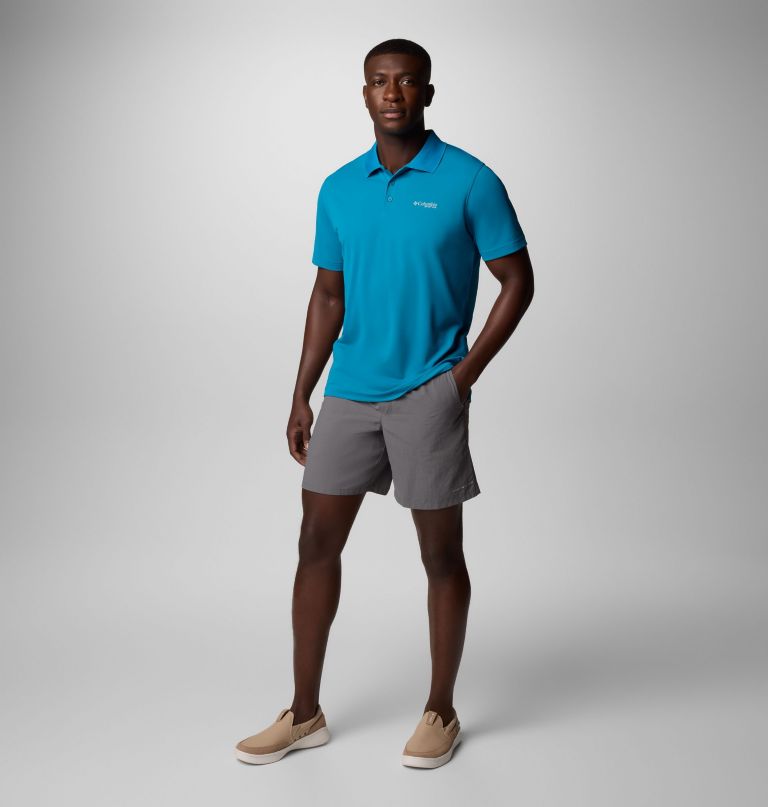 heren freezer poloshirt - lang