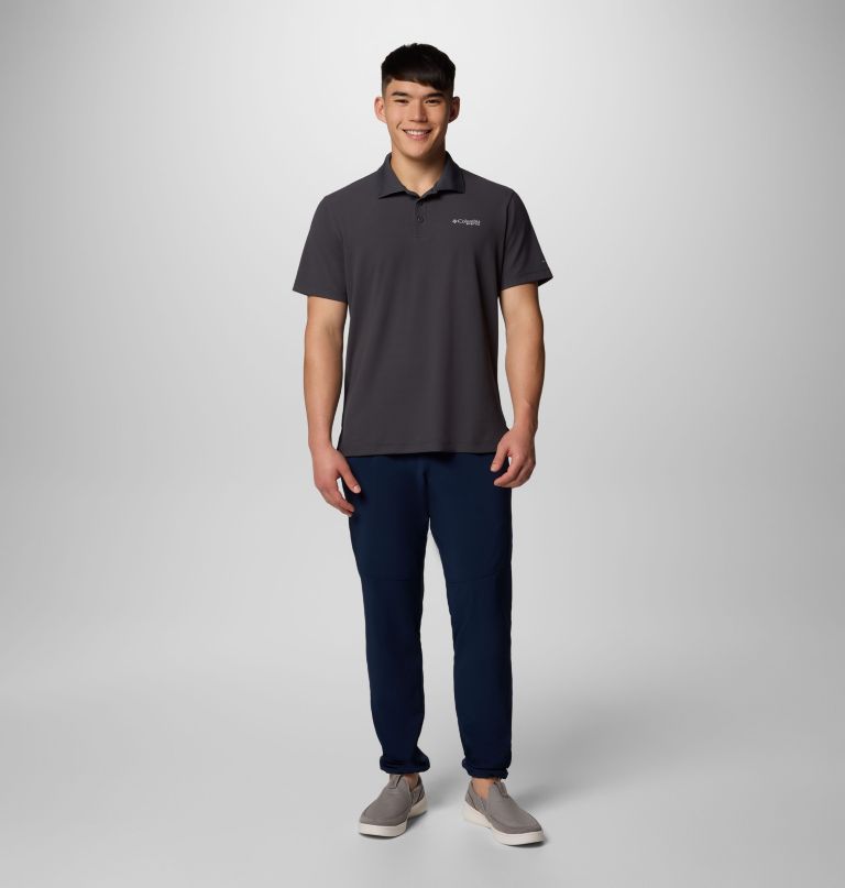 heren freezer poloshirt - lang