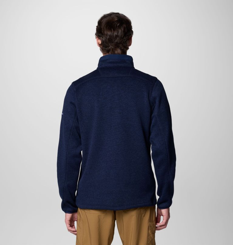 heren collegiate sweater weather fleece pullover met halve rits - penn state