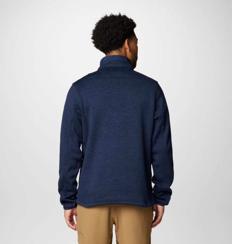heren collegiate sweater weather fleece half zip pullover - west virginia
