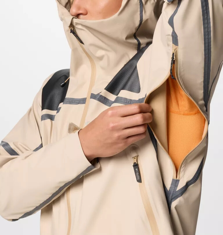 heren whistler peak shell jacket