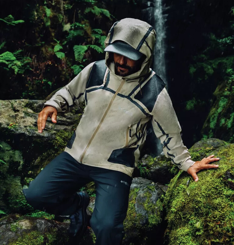 heren whistler peak shell jacket