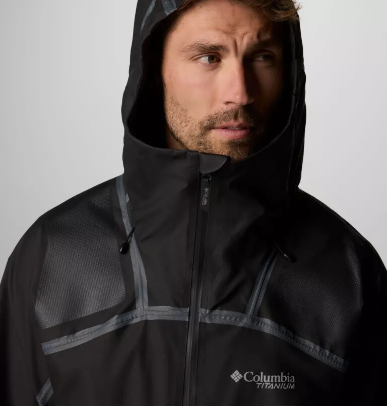 heren whistler peak shell jacket