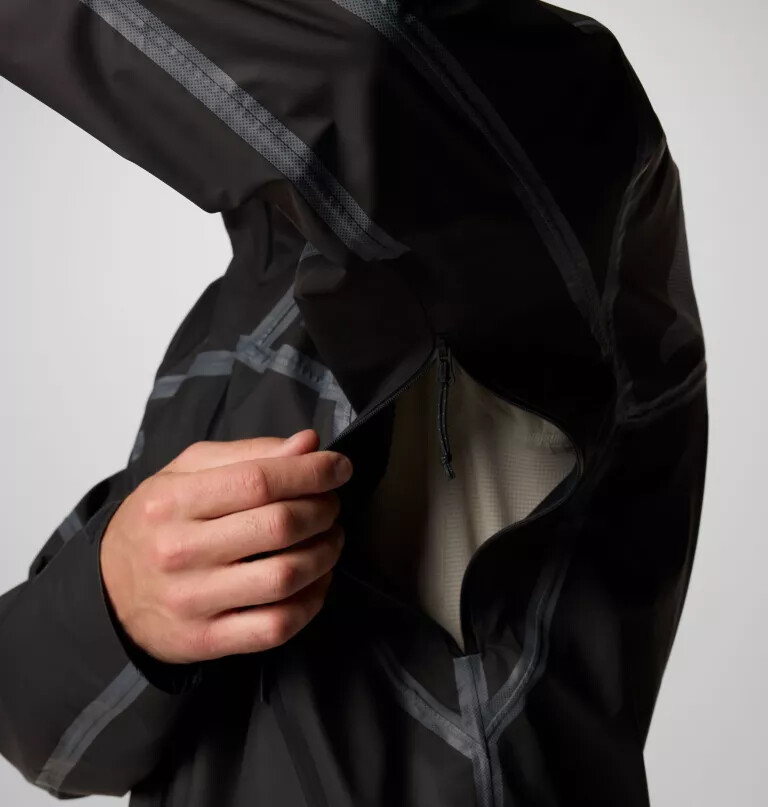 heren whistler peak shell jacket