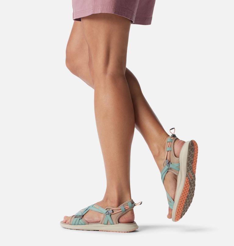 trailstorm wandelsandaal met 2 bandjes voor dames