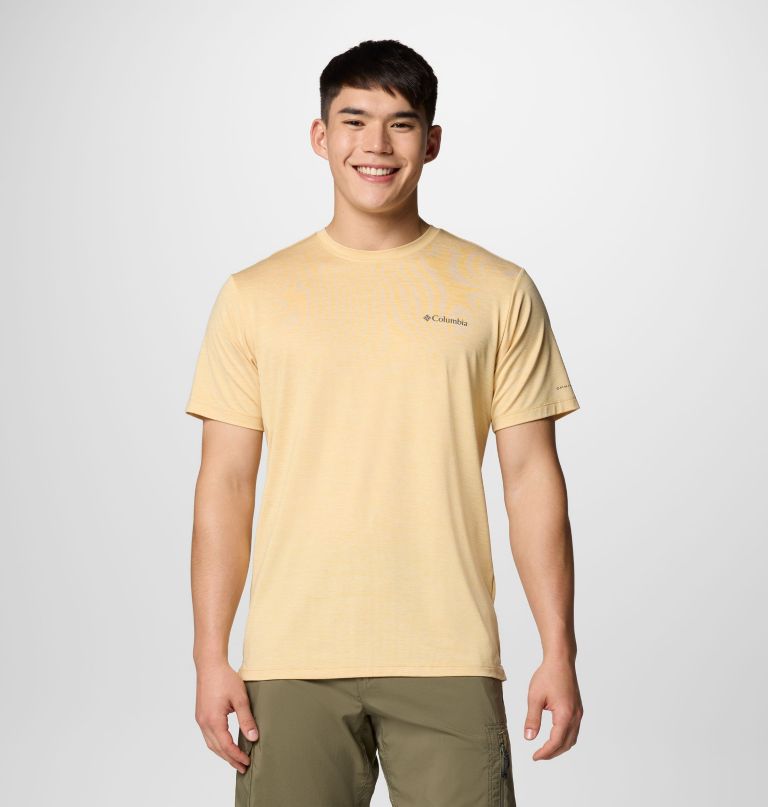 heren tech trail utility short sleeve crew