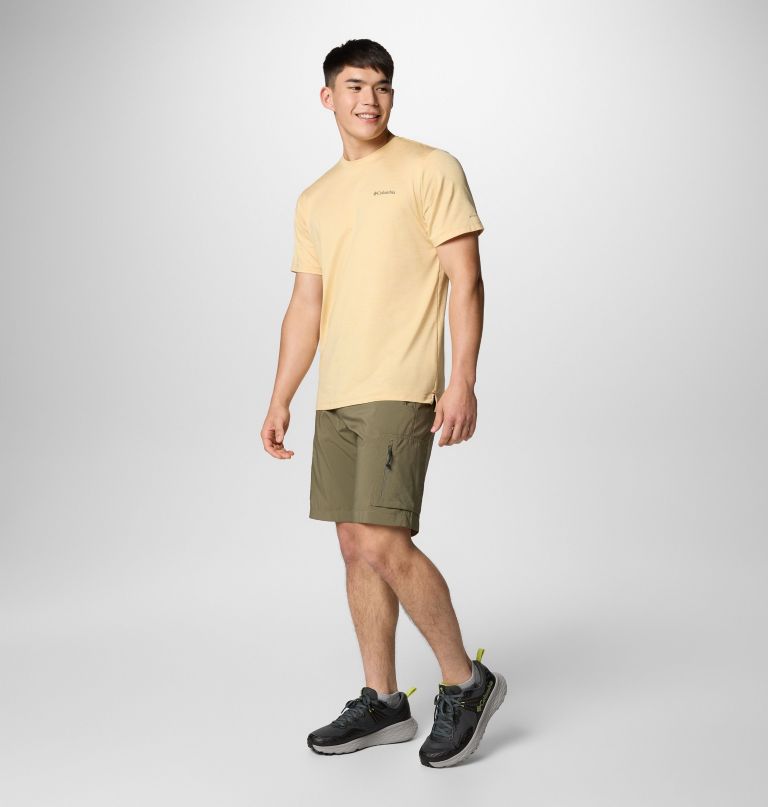 heren tech trail utility short sleeve crew