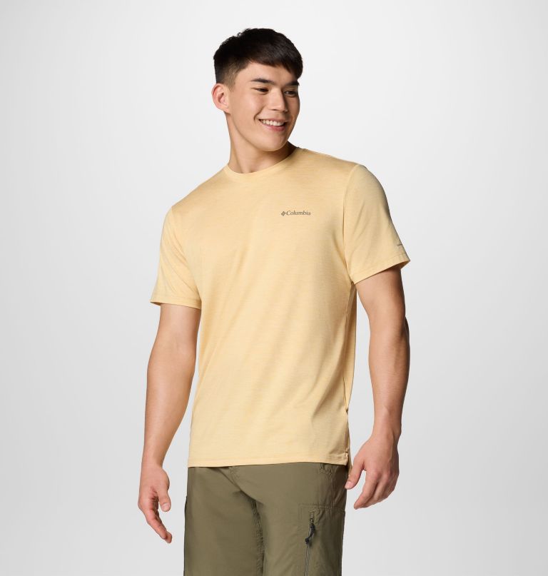 heren tech trail utility short sleeve crew