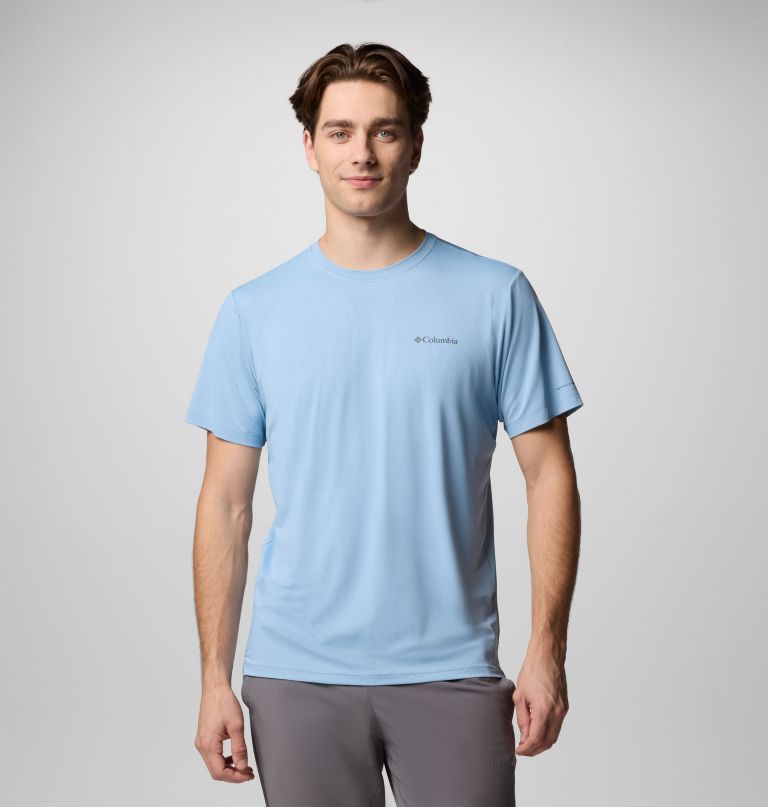 heren tech trail utility short sleeve crew