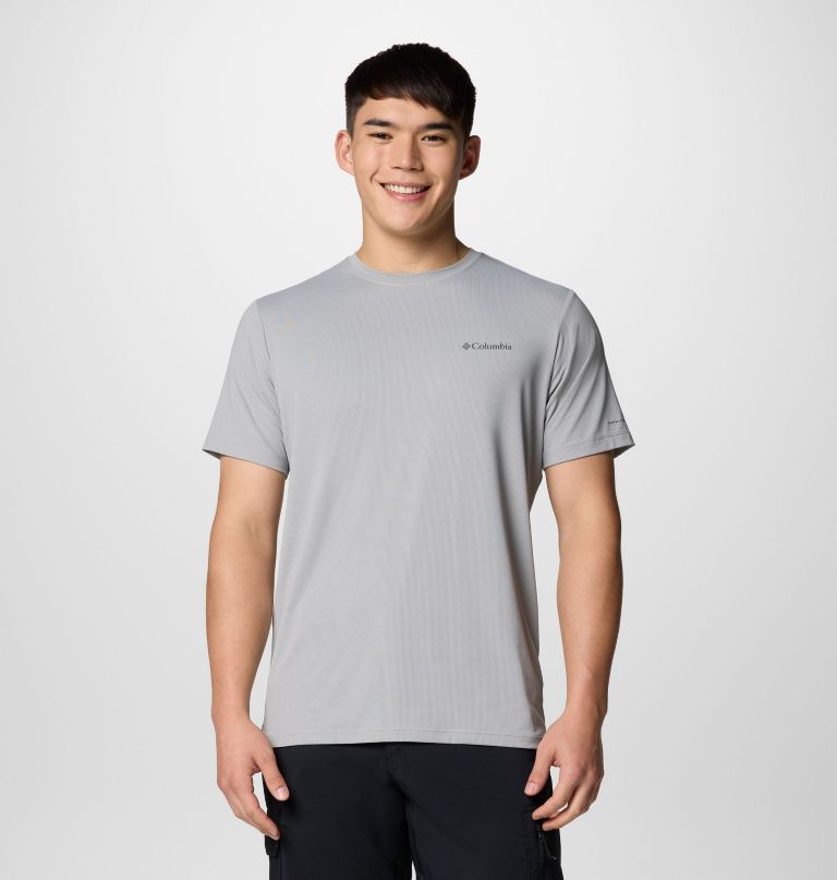 heren tech trail utility short sleeve crew