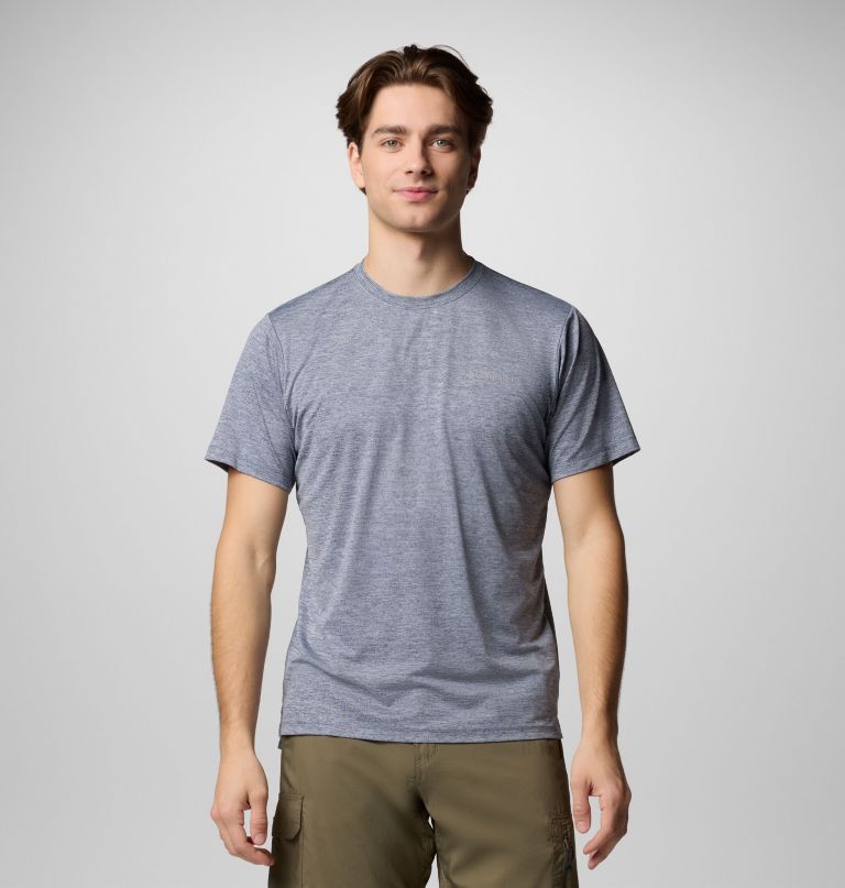 heren tech trail utility short sleeve crew