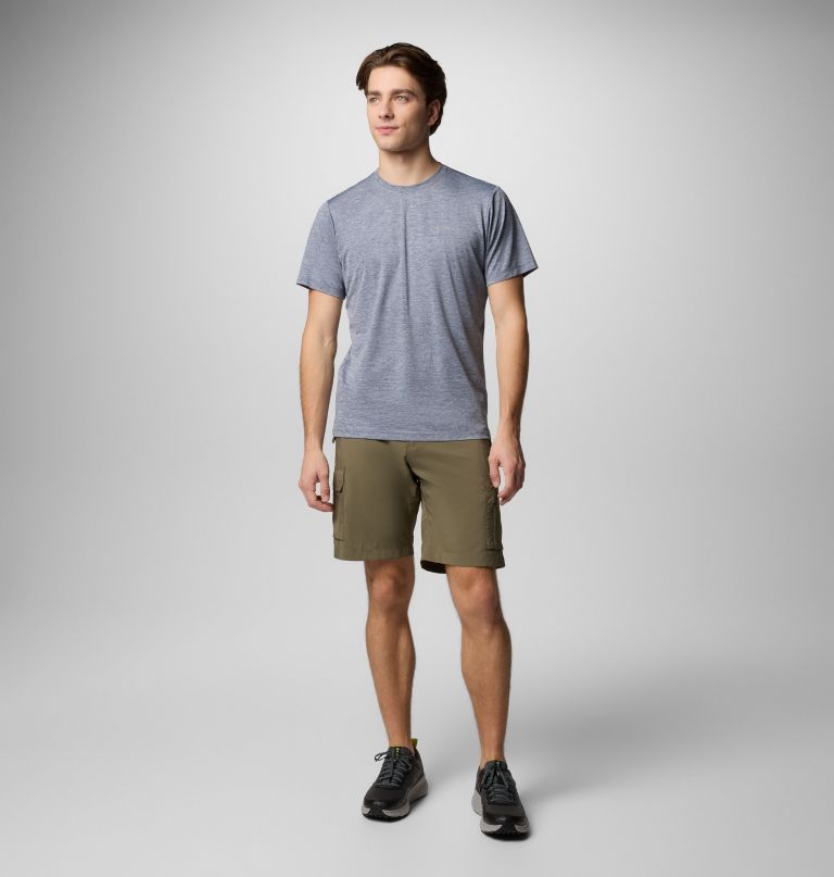 heren tech trail utility short sleeve crew