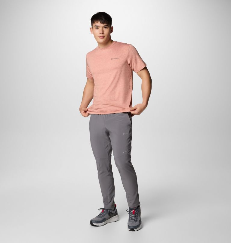 heren tech trail utility short sleeve crew