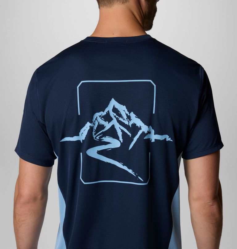 heren cirque river pro t-shirt met korte mouwen en grafische print