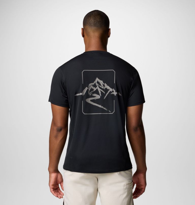 heren cirque river pro t-shirt met korte mouwen en grafische print