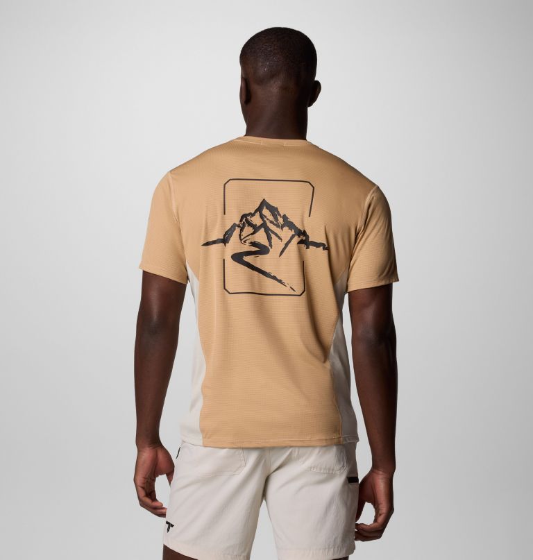 heren cirque river pro t-shirt met korte mouwen en grafische print