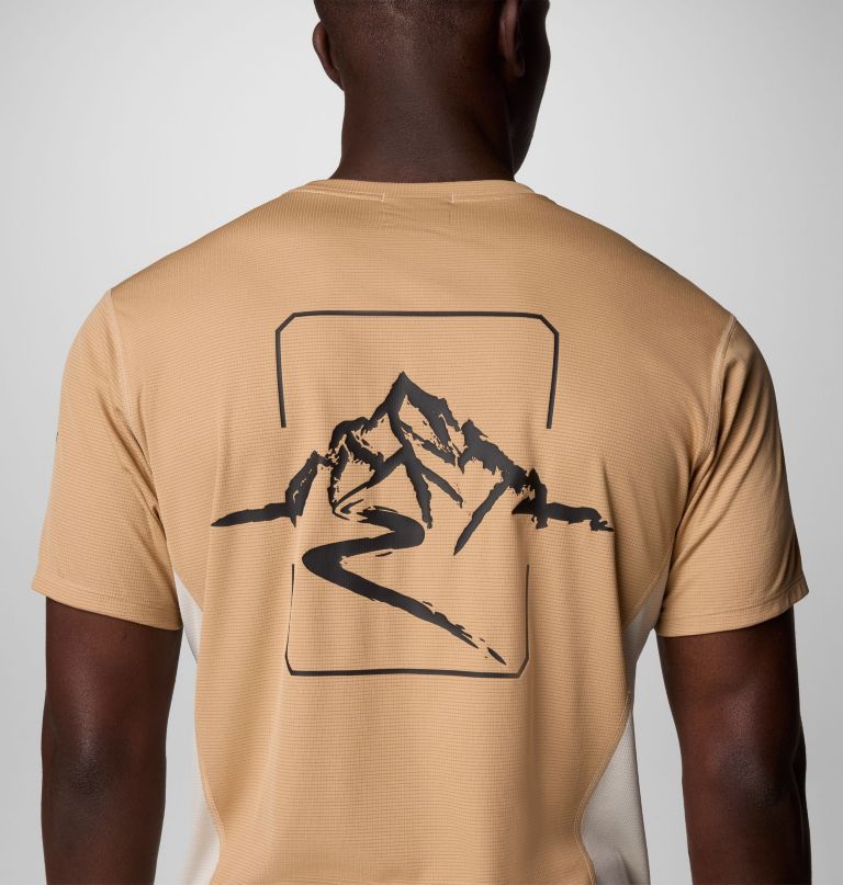heren cirque river pro t-shirt met korte mouwen en grafische print