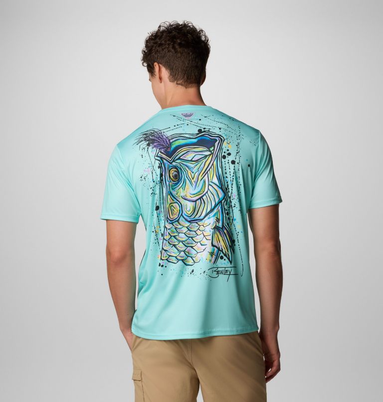 heren terminal tackle pfg x bentley t-shirt met korte mouwen
