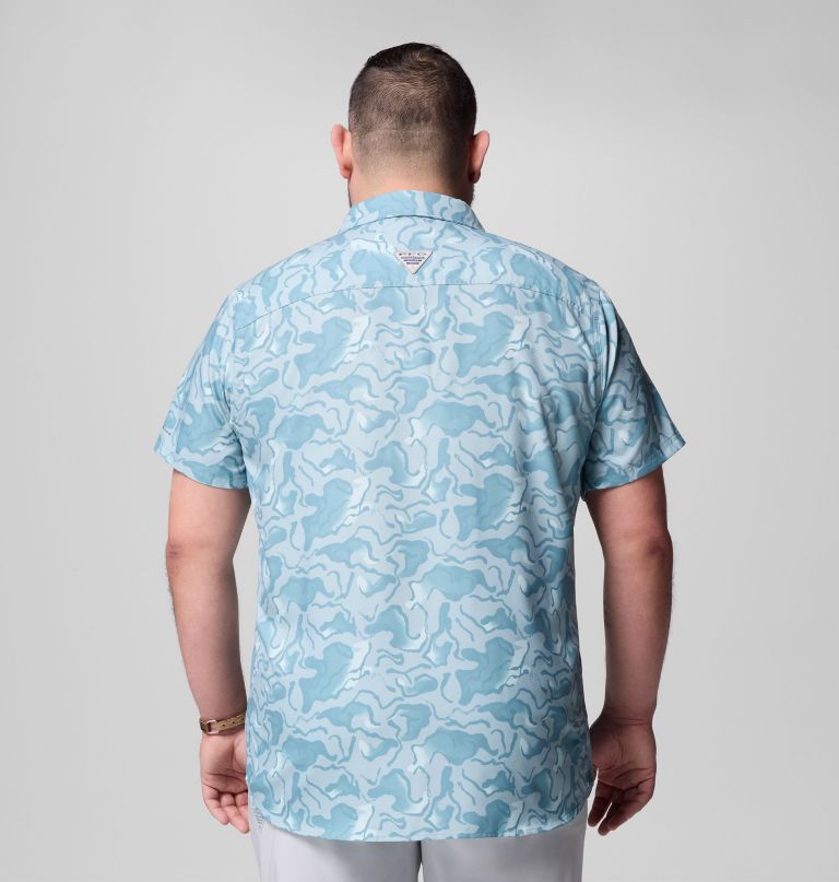 heren pfg uncharted bedrukt shirt met korte mouwen - grote maten