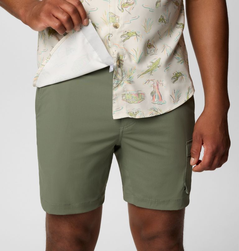 heren pfg uncharted bedrukt shirt met korte mouwen - lang