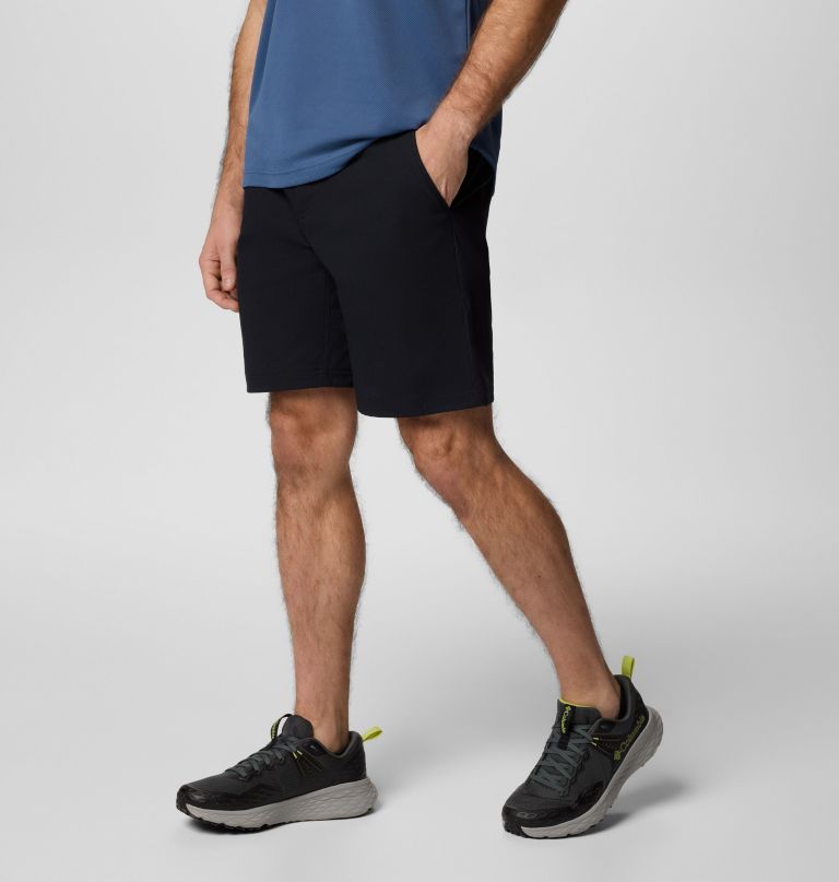 heren zwarte mesa chino shorts