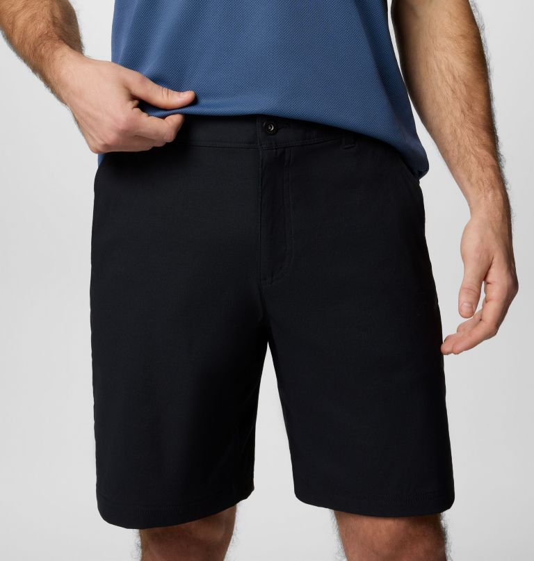 heren zwarte mesa chino shorts