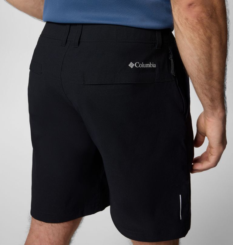 heren zwarte mesa chino shorts