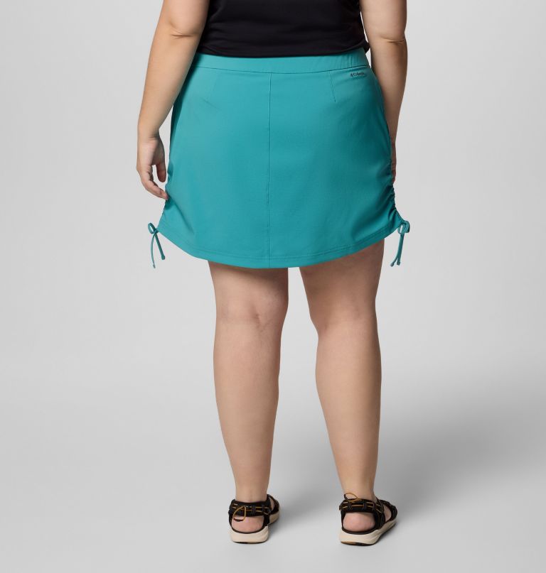 dames all seasons ruched skort - plus size
