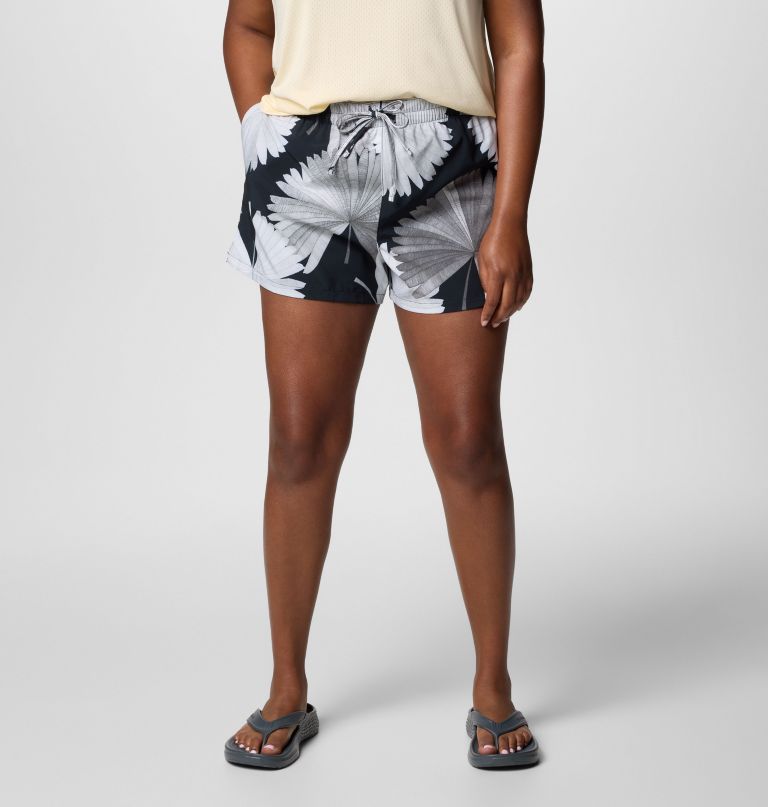 dames bogata bay print shorts ii - plus size