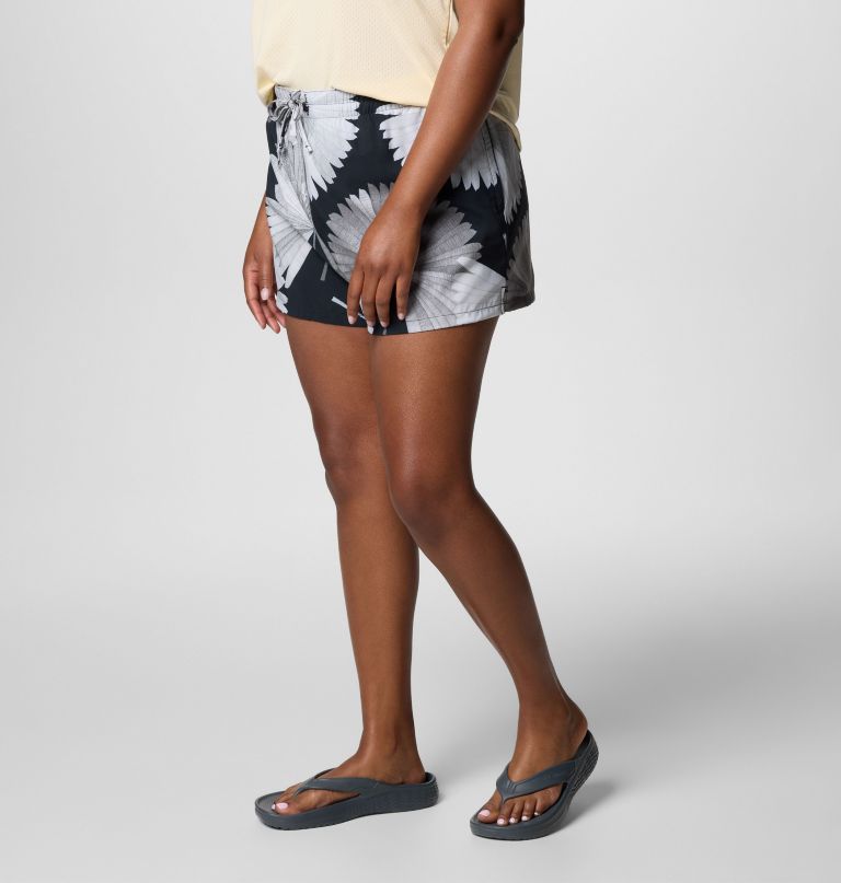 dames bogata bay print shorts ii - plus size