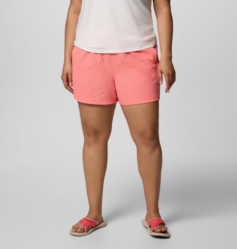 dames sucker for summer shorts - plus size